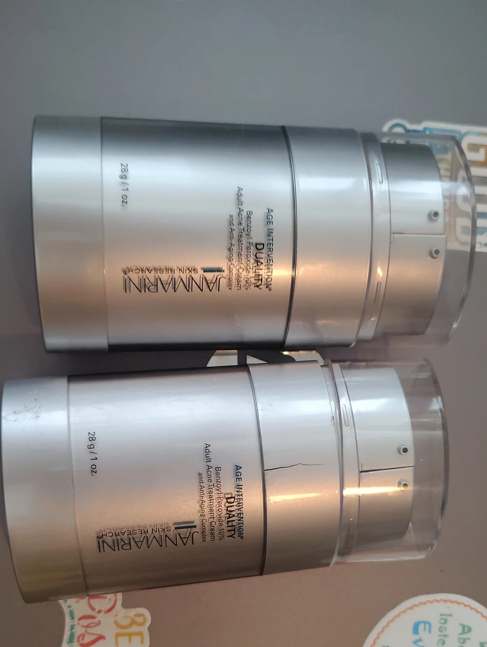 JANMARINI Dual-Action Airless Pump Serum - Silver Years Old. You Get Two